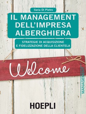 cover image of Il Management dell'impresa alberghiera